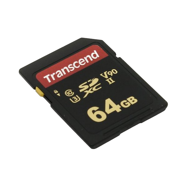 ..64GB  SDXC Card (Class 10) UHS-II, U3, Tran..