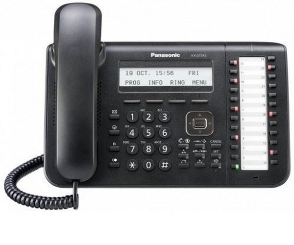 Cumpara  Telefoane cu fir - DPT Panasonic KX-DT543RU-B, Black..