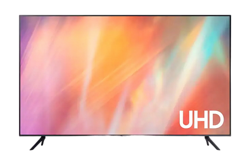 43" LED SMART Телевизор Samsung UE43AU7100UXUA, 3840x2160 4K UHD, Tizen, Чёрный