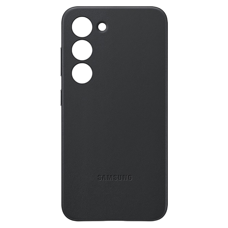 Чехол Samsung Leather Cover for Galaxy S23+, Чёрный