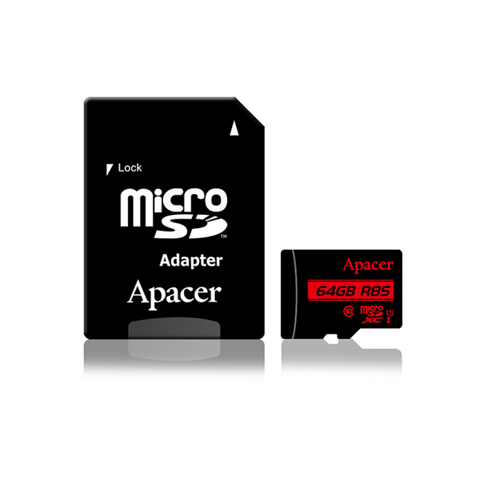 Cumpara  Carduri de memorie - .64GB MicroSD (Class 10) UHS-I (U1) +SD adapt..