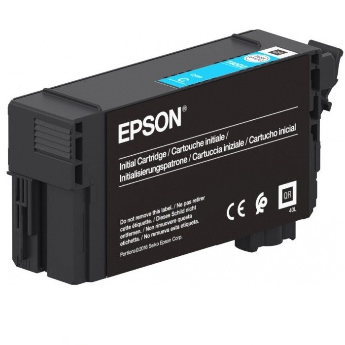 Картридж чернильный Epson T40 UltraChrome XD2, C13T40D240, Циан