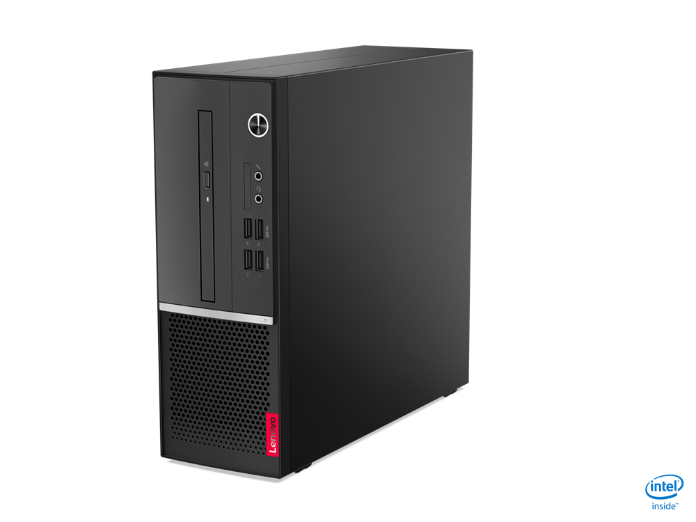 Cumpara  Calculatoare de birou și mini-PC - Lenovo V50s-07IMB Black (Pentium Gold G6400 4..