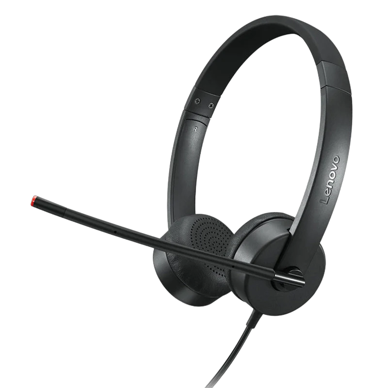 Lenovo Essential Stereo Analog Headset with m..