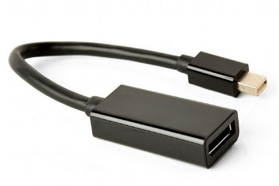 Adapter DP F to mini DP M, 4K, Cablexpert "A-mDPM-DPF4K-01", Black