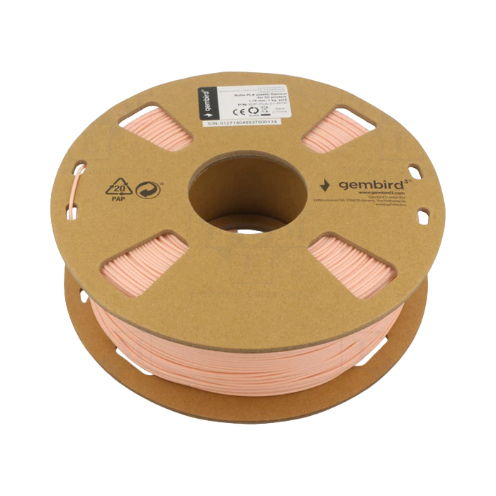 Cumpara  Filament pentru imprimantă 3D - PLA 1.75 mm, Matte Pink Filament, 1 kg, Gembi..