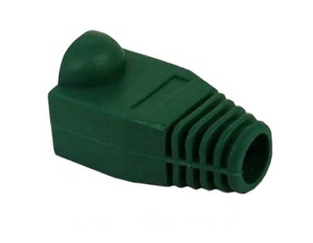 Boot cap for RJ-45, green, UTP cat.5 modular ..