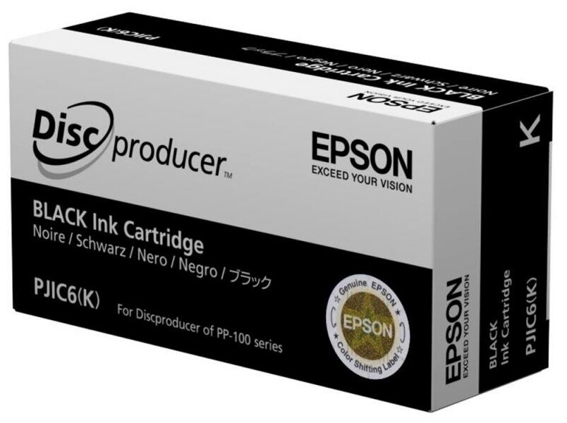 Картридж чернильный Epson Discproducer Ink Cartridge, 32мл, Черный фото