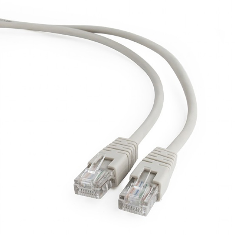 Patch Cord Cat.6U, 10m, Grey, PP6U-10M, Cablexpert, Stranded Unshielded
