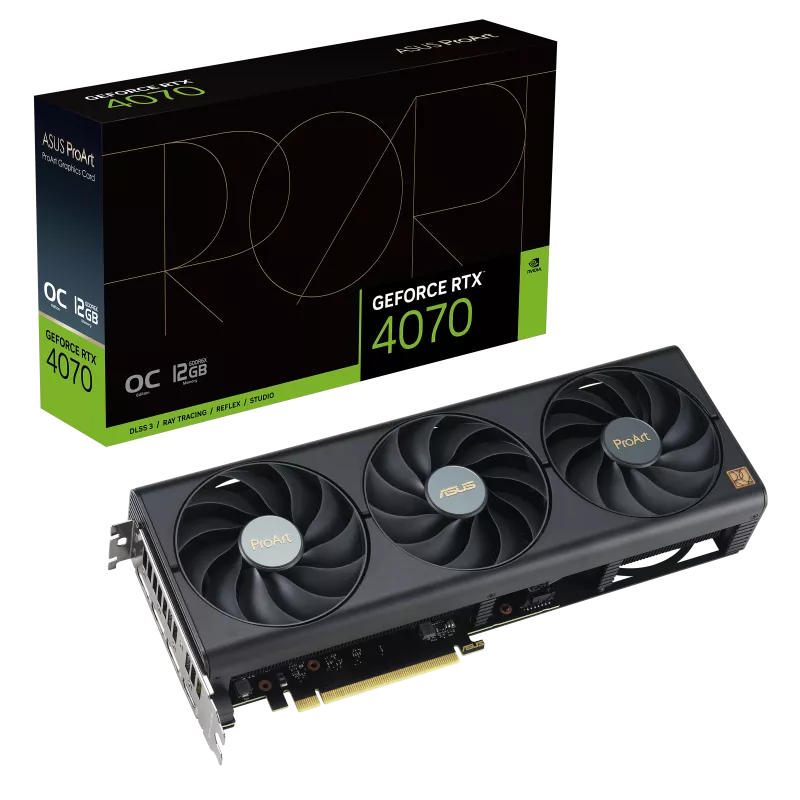 VGA ASUS RTX4070 12GB GDDR6X ProArt (PROART-RTX4070-O12G)