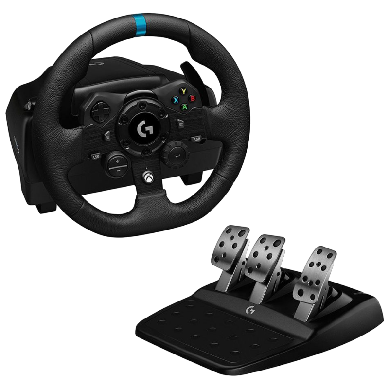 Cumpara  Controlere de jocuri - Wheel Logitech Driving Force Racing G923, for..