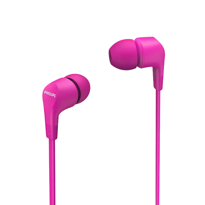 Earphones Philips TAE1105PK/00, Pink..