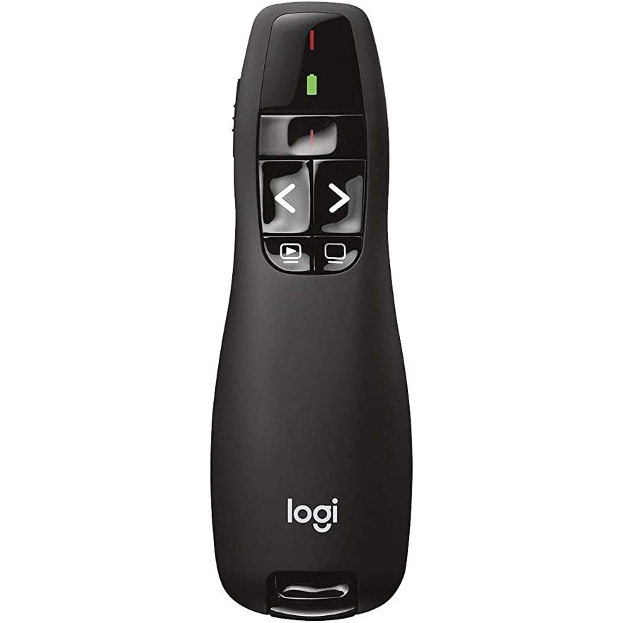 Presenter Logitech R400, Class 2 Laser, Range..