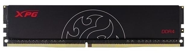 .8GB DDR4-3200MHz ADATA XPG  Hunter, PC25600, CL16-20-20, 1.35V, Intel XMP 2.0, Black Heatsink