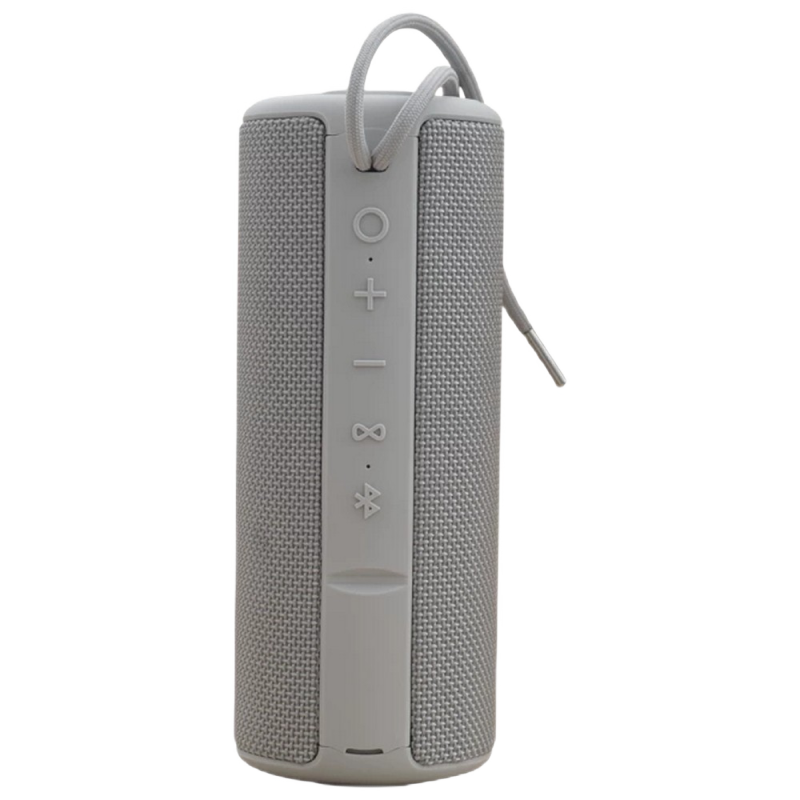 Portable Speaker X-music Trendy Q18P, Grey, waterproof IP67, TWS, 2500mAh, 25W, AUX, Type-C