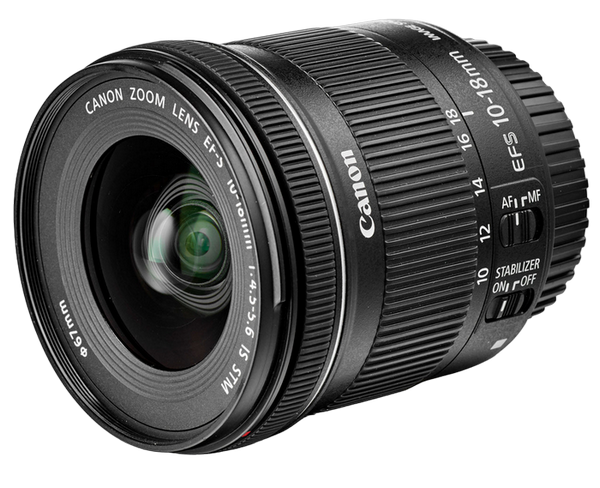 Zoom Lens Canon EF-S 10-18mm f/4.5-5.6 IS STM..