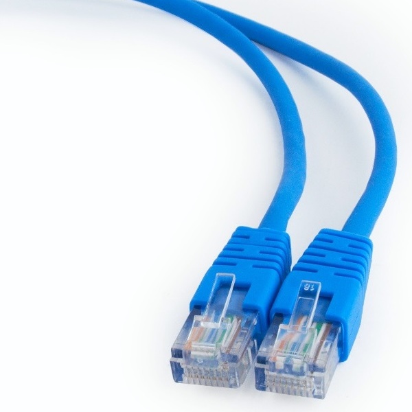 Cumpara  Cabluri, conectori, unelte - 0.25m, Patch Cord  Blue, PP12-0.25M/B, Cat.5E..