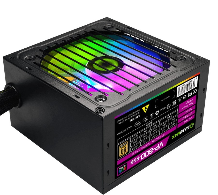 Power Supply ATX 800W GAMEMAX VP-80..