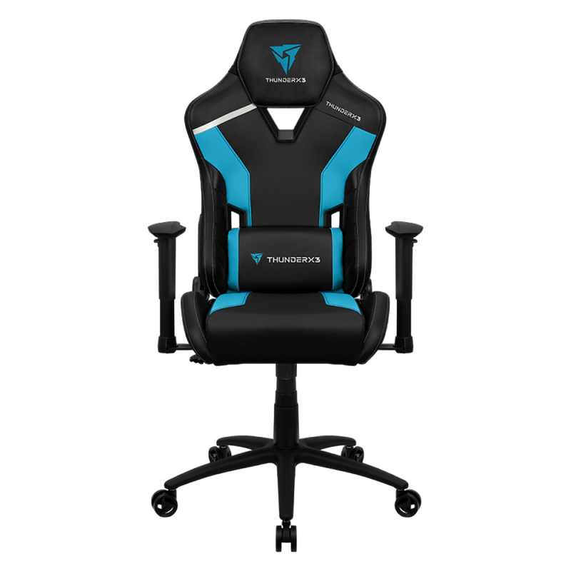 Gaming Chair ThunderX3 TC3 Black/Azure Blue, ..