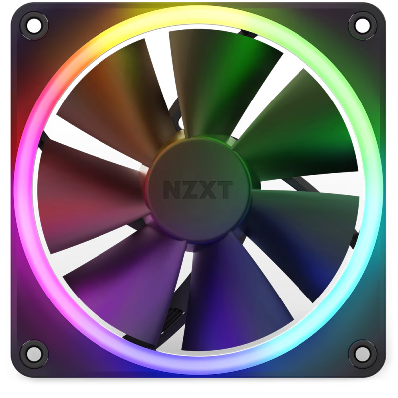 PC Case Fan NZXT F120 RGB, 120x120x26mm, 18 L..