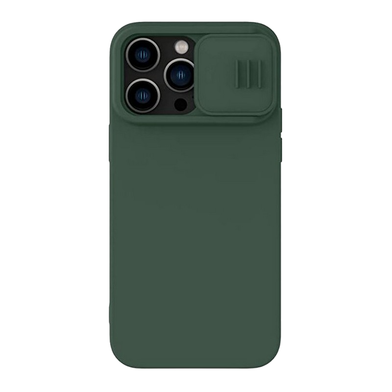 Nillkin Apple iPhone 14 Pro Max, CamShield Silky Silicone Case, Mist Green