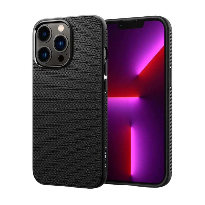 Spigen iPhone 13 Pro Max, Liquid Air, Matte Black