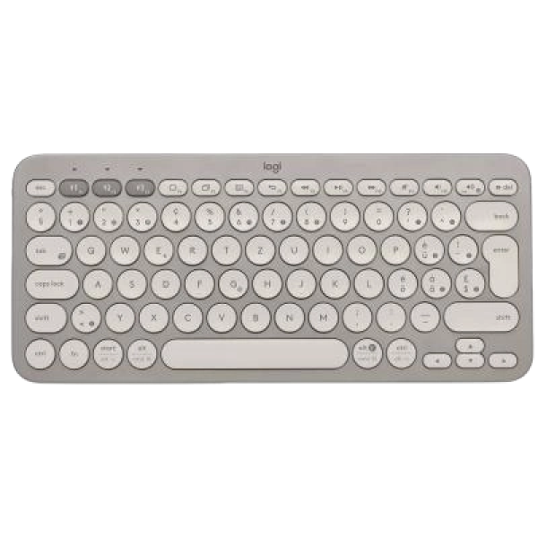 Wireless Keyboard Logitech K380 Multi-Device, Compact, Slim, Low-profile, Quiet typing, F-keys, 2xAA