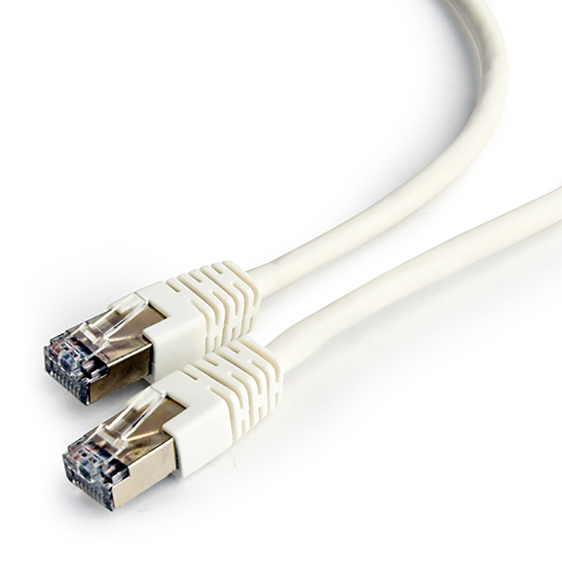 Cumpara  Cabluri de legătură - Patch Cord Cat.6/FTP,  0.5m, White, PP6-0.5M/..