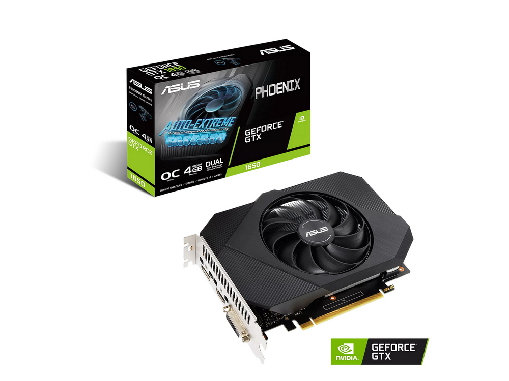 VGA ASUS GTX1650 D6 4GB GDDR6  Phoenix OC -P ..