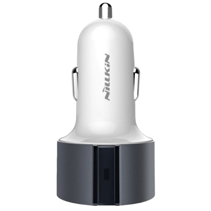 Car Charger Nillkin, Vigor, 3.4A, Gray..