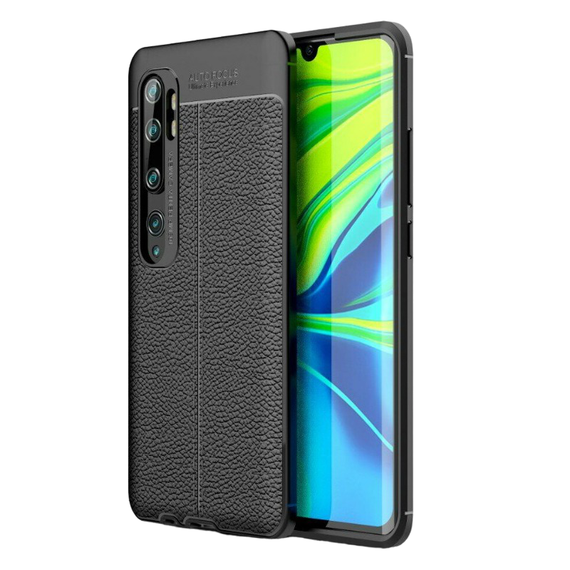 Xcover husa p/u Xiaomi RedMi Note 10/Note 10S, Leather, Black