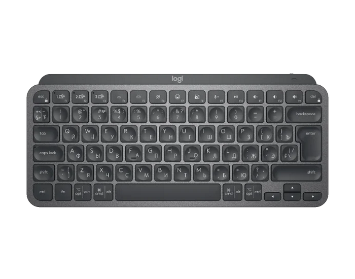 Wireless Keyboard Logitech MX Keys Mini, Compact, Premium typing, F-keys, Spherical keys, Backlit, 2
