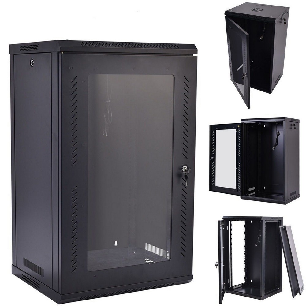 19" 15U Wall Mounted cabinet, AP6415, 600x450x770