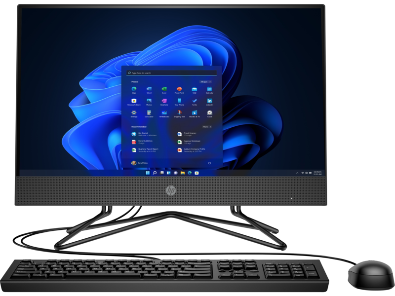 Cumpara  Monoblocuri - HP AIO 200 G4 Black (21.5