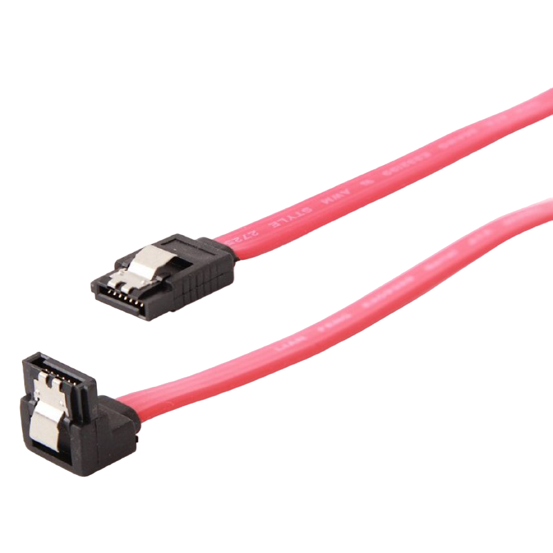 Cable Serial ATA III   30 cm data, 90 degree ..