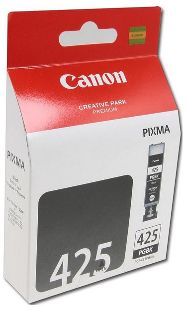 Картридж чернильный Canon PGI-425Bk, 4532B001, Черный