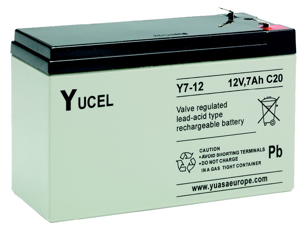 Baterie UPS 12V/   7AH T1 Yuasa YUCEL Y7-12 3..