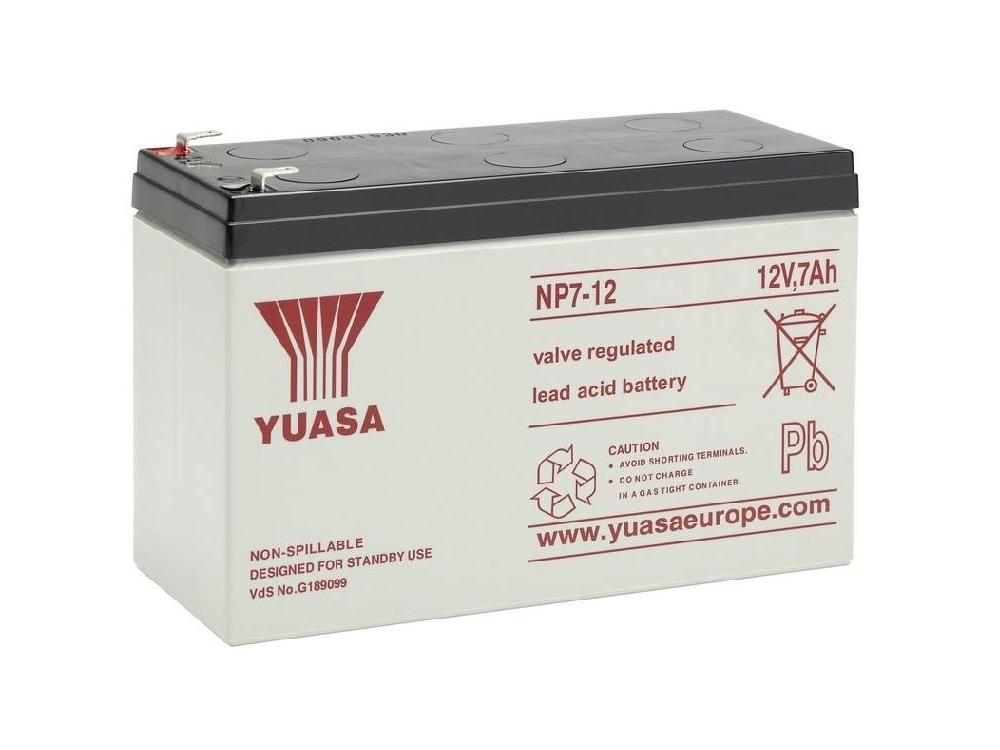 Cumpara  Baterii pentru UPS - Baterie UPS 12V/ 7AH T1 Yuasa NP7-12 3-5 year..