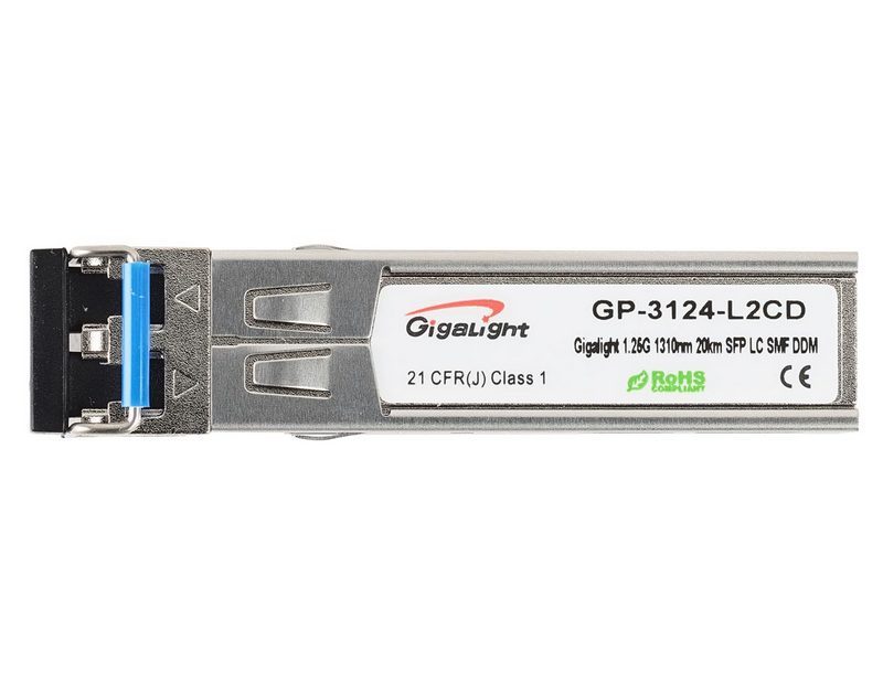 SFP 1G Module dual fiber  LC, DDM,   20km, (C..