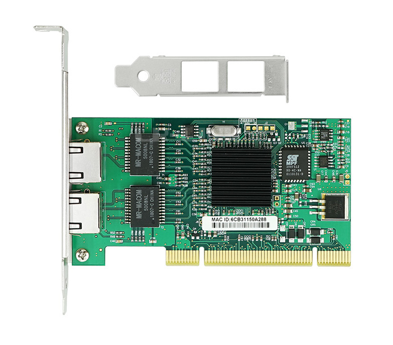 PCI Intel network adapter 82546, Dual Port 1G..