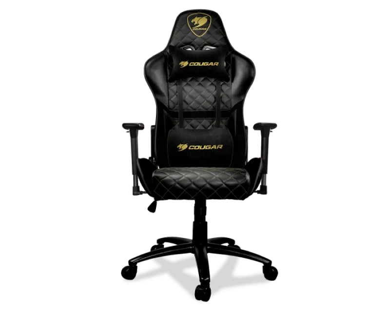 Cumpara  Scaune de jocuri - Gaming Chair Cougar HOTROD Royal Black/Gold, ..