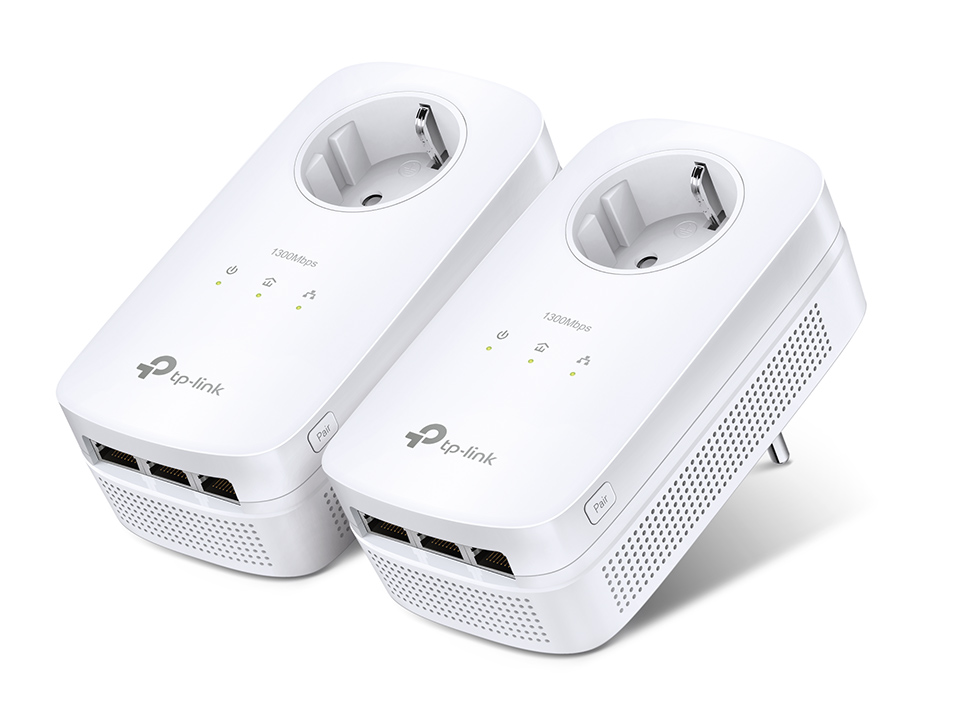 Powerline Adapter TP-Link, TL-PA8030P KIT, AV..