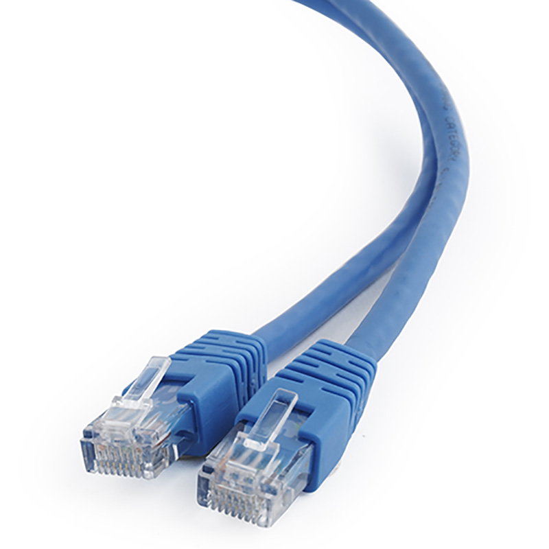 Патч-корд Cablexpert PP6U-2M/B, Cat6 UTP, 2м, Синий