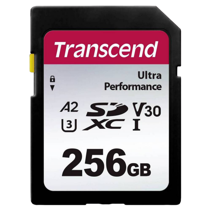 .256GB SDXC Card (Class 10)  UHS-I, U3, Trans..