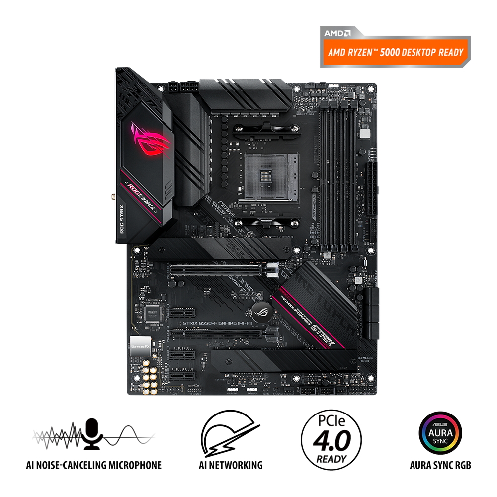 Cumpara  Plăci de bază - MB AM4 Asus ROG STRIX B550-F GAMING  ATX..