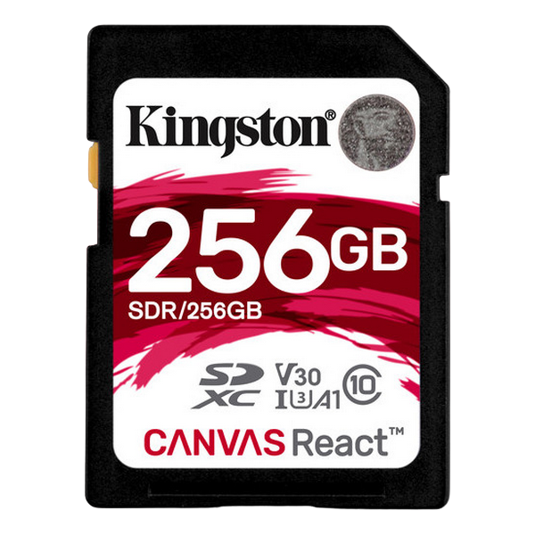 256GB  SDXC Card (Class 10) UHS-I , U3, Kings..