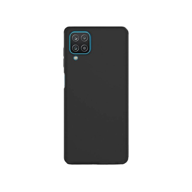 Xcover husa p/u Samsung A12, Soft Touch (Microfiber), Black