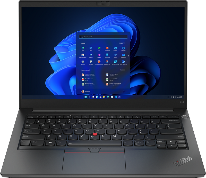 NB Lenovo 14.0" ThinkPad E14 Gen 4 Black (Core i7-1255U 16Gb 1Tb)