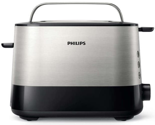 Тостер PHILIPS HD2637/90, Серебристый