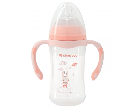 Anti-colic feeding bottle Kikka Boo 260ml Pea..